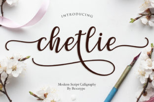 Chetlie Script: A Modern Calligraphy Style for Creative Projects