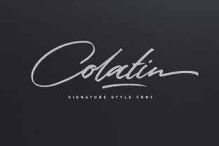 Colatin Script: A Handmade Font with a Modern Edge