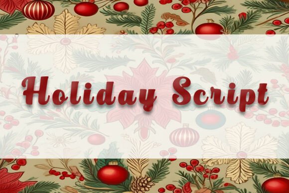 Holiday Script: The Versatile Typeface for Modern Creators