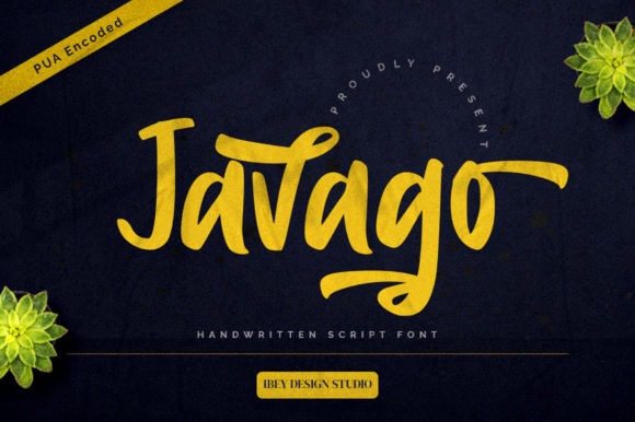 Javago Script: A Handwritten Font That Elevates Your Design Game