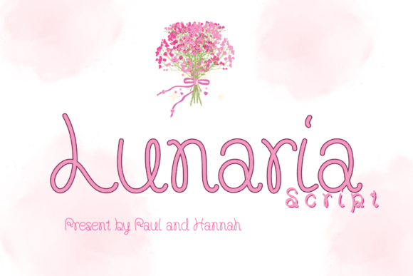 Lunaria Script: A Stylish Monoline Script Font for Elegant Design Projects