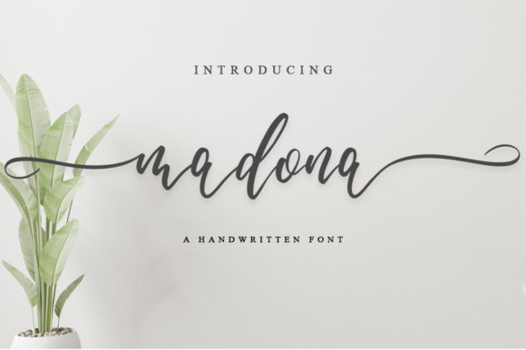 Madona Script: A Font for Creative Expression