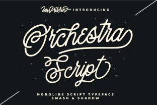 Orchestra Script: A Luxurious Handwritten Font for Modern Design