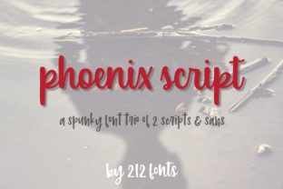 Phoenix Script Trio: A Versatile Font Collection
