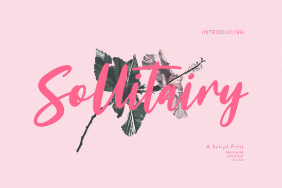 Sollitairy Script: Elegant Typography for Modern Branding