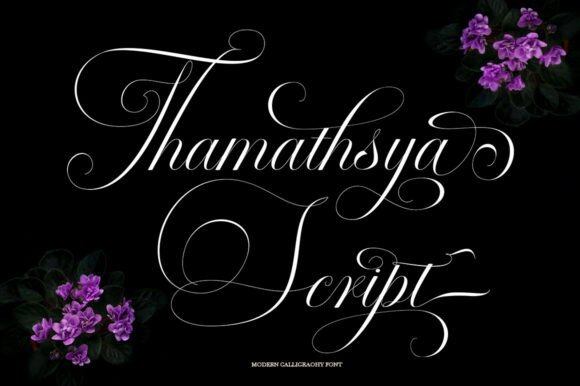Thamathsya Script: A Timeless Font for Elegant Design